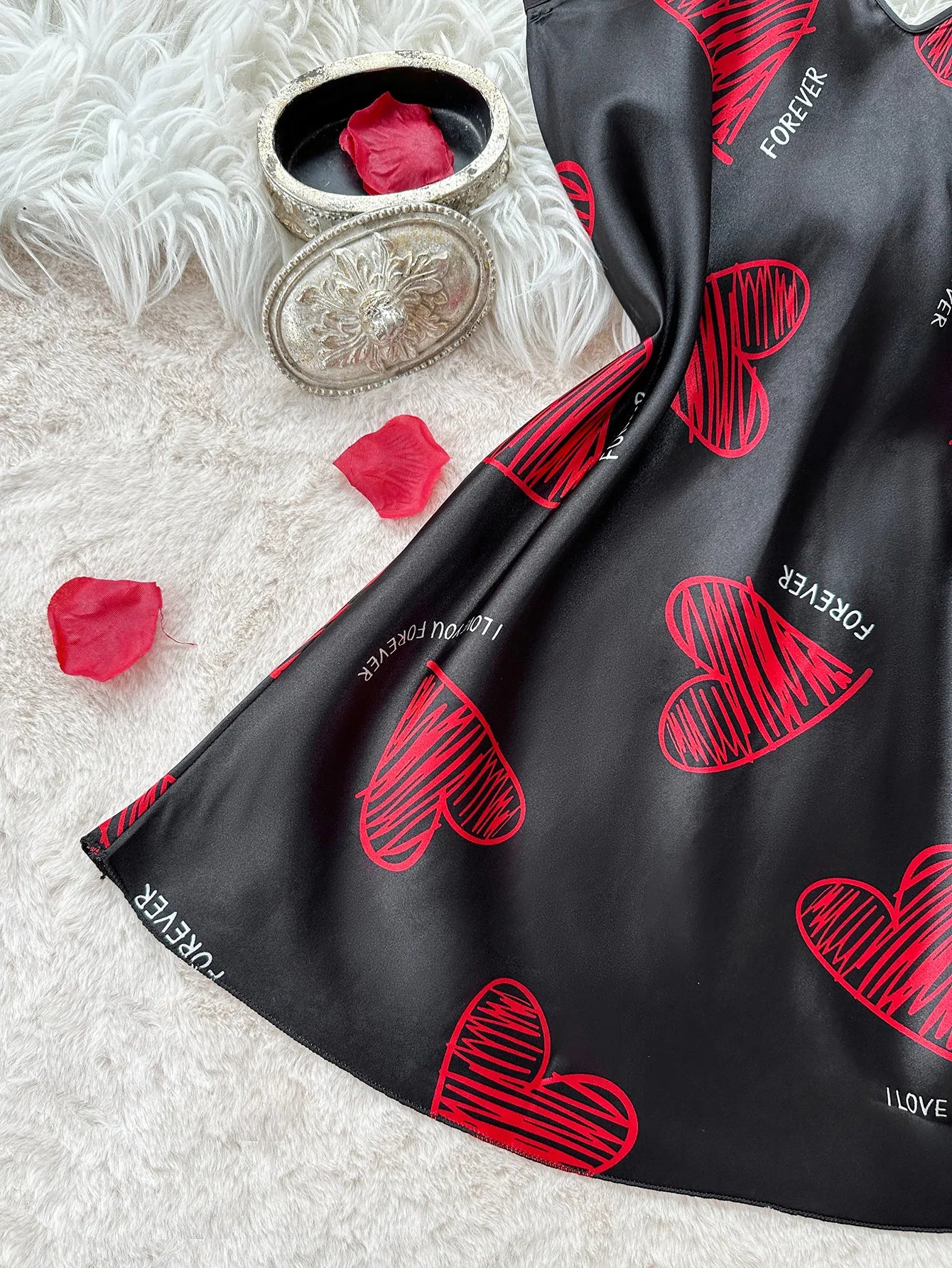 Majesty Satin Kiss Slip Nightdress